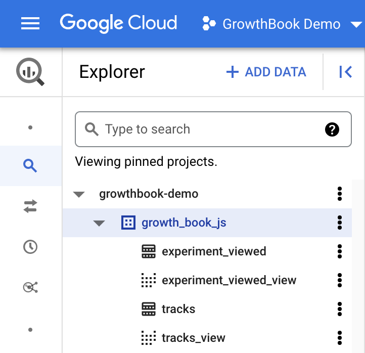 Get default project id and default dataset