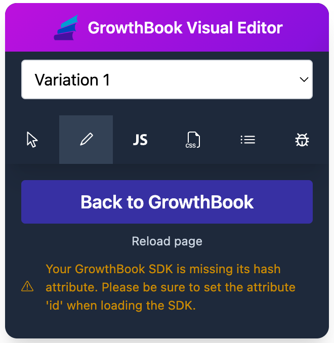 Hash attribute is missing